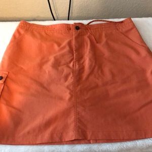 Patagonia Orange Skort